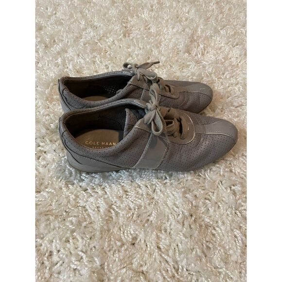 Cole Haan grand os Womens flat sneakers 7.5 gray - Picture 4 of 10
